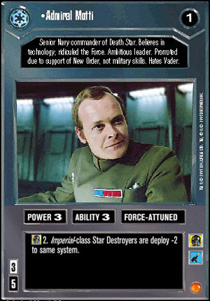 Admiral Motti (V)